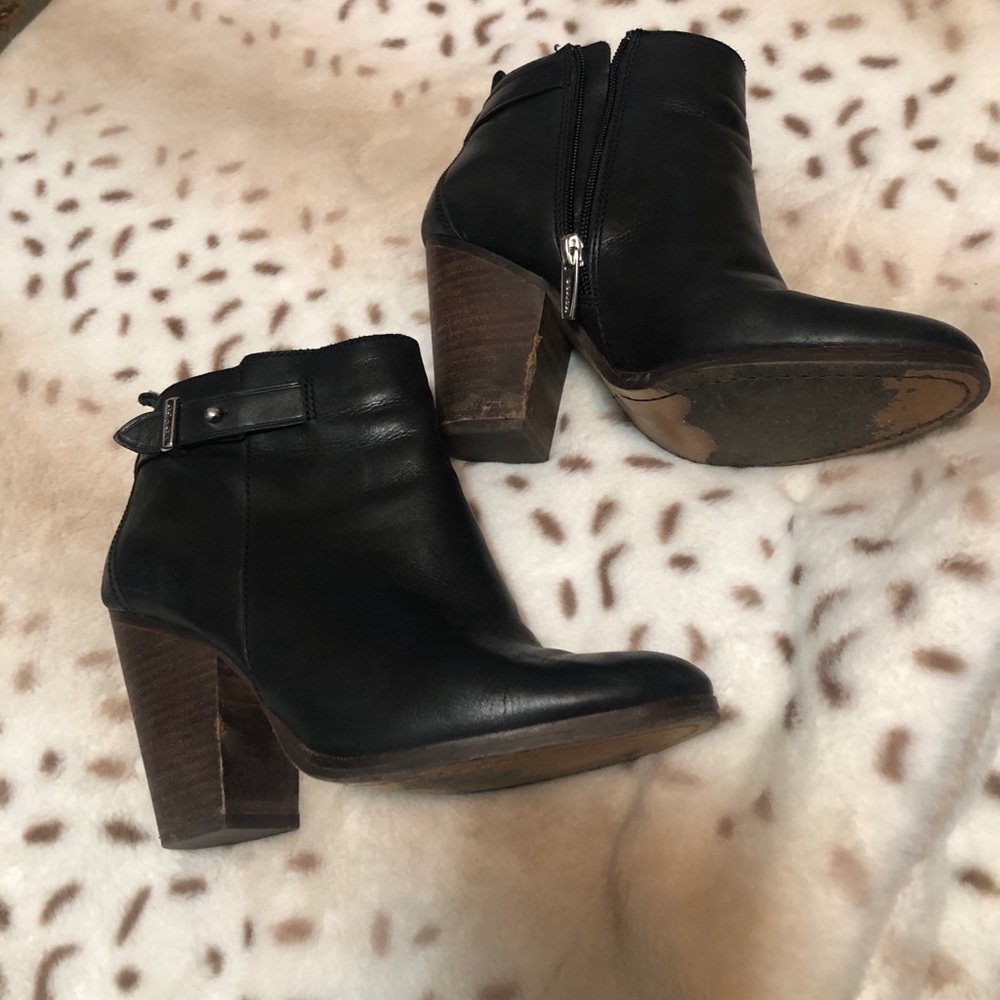 Coach ankle booties